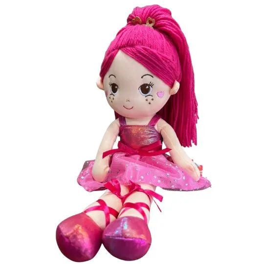 Muñeca Bailarina Fucsia Encantada 6102